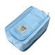 U shape zipper travel shoes bag